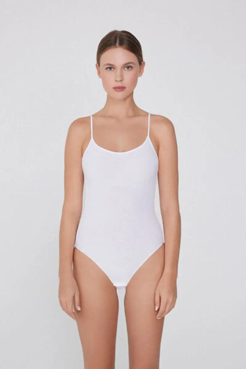 Tezenis Body Donna Bianco 1082739 miniatura 3