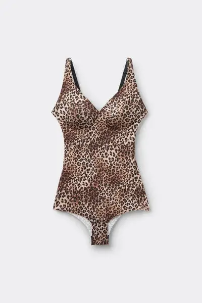 Tezenis Body Donna Marrone 4270287 miniatura 2