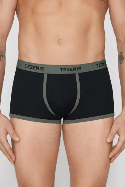 Tezenis Boxer Uomo Nero 4160612 miniatura 2