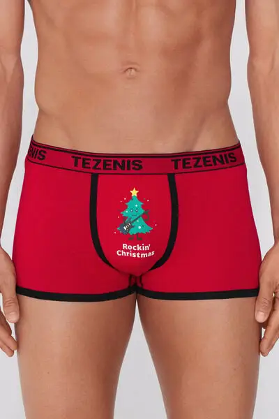 Tezenis Boxer Uomo Rosso 3475844 miniatura 2