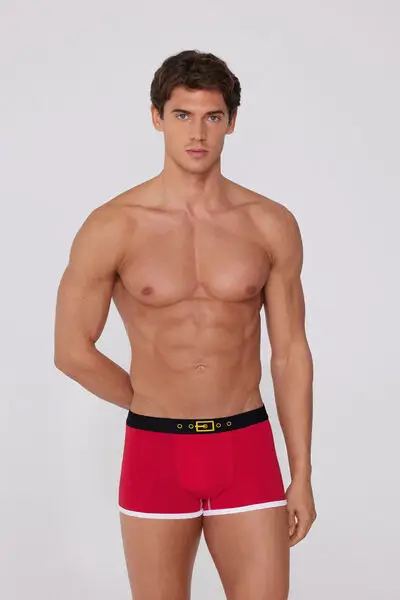 Tezenis Boxer Uomo Rosso 4331454 miniatura 2