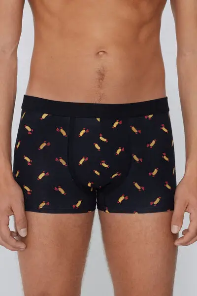 Tezenis Boxer Uomo Blu 4170209 miniatura 2