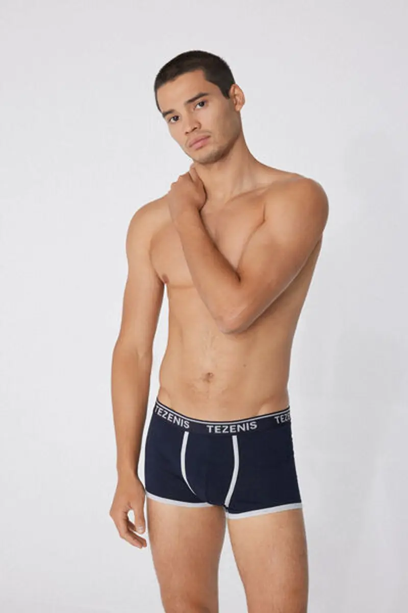 Tezenis Boxer Uomo Blu 1084005 miniatura 3