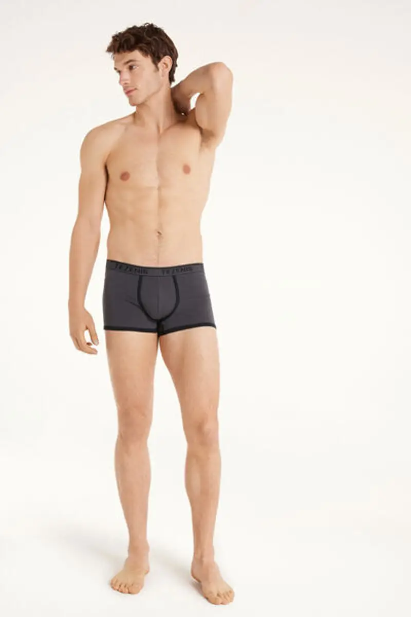 Tezenis Boxer Uomo Grigio 1084008 miniatura 3