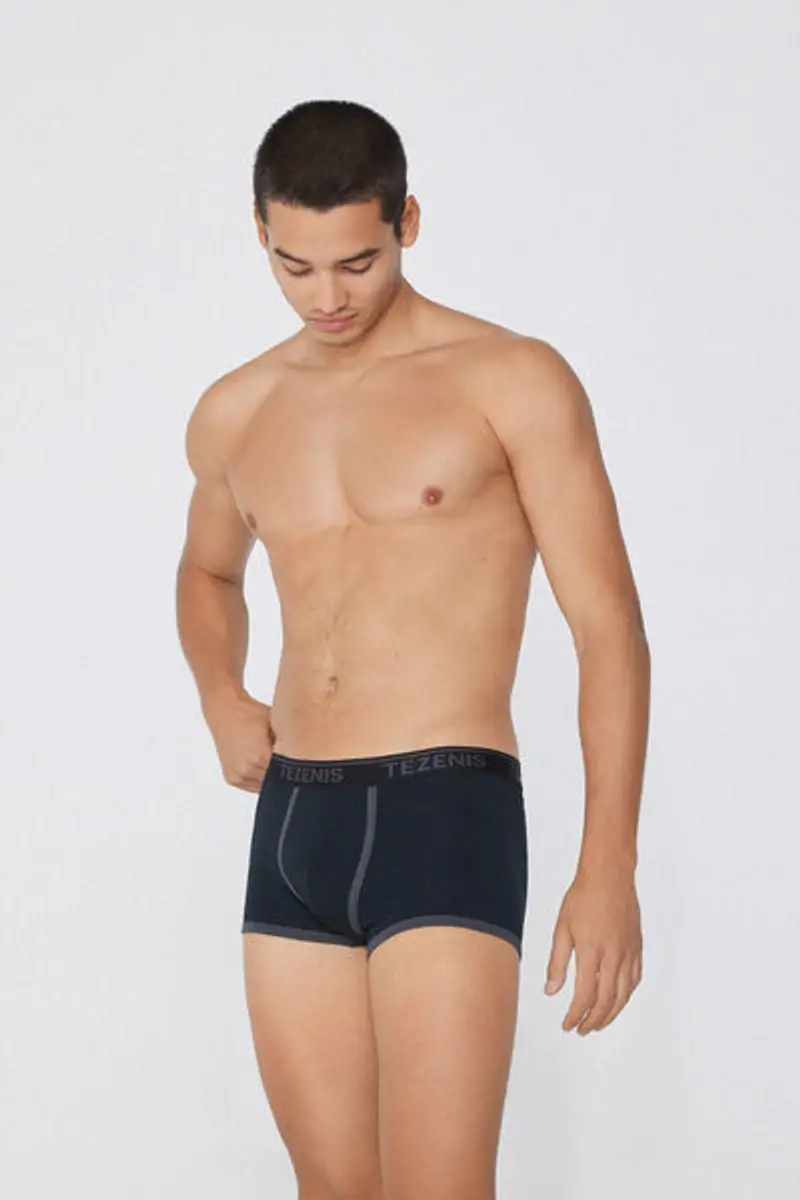 Tezenis Boxer Uomo Nero 1084007 miniatura 3