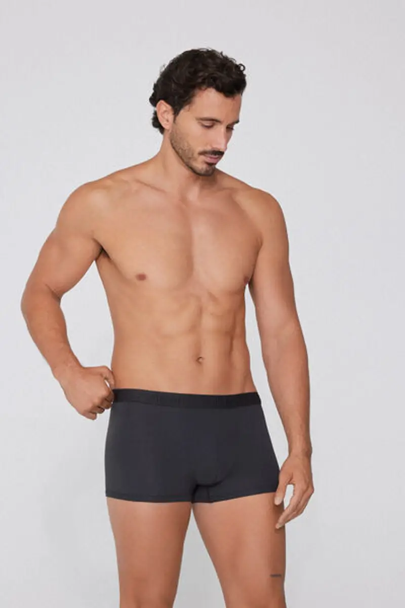 Tezenis Boxer Uomo Grigio 1084004 miniatura 3