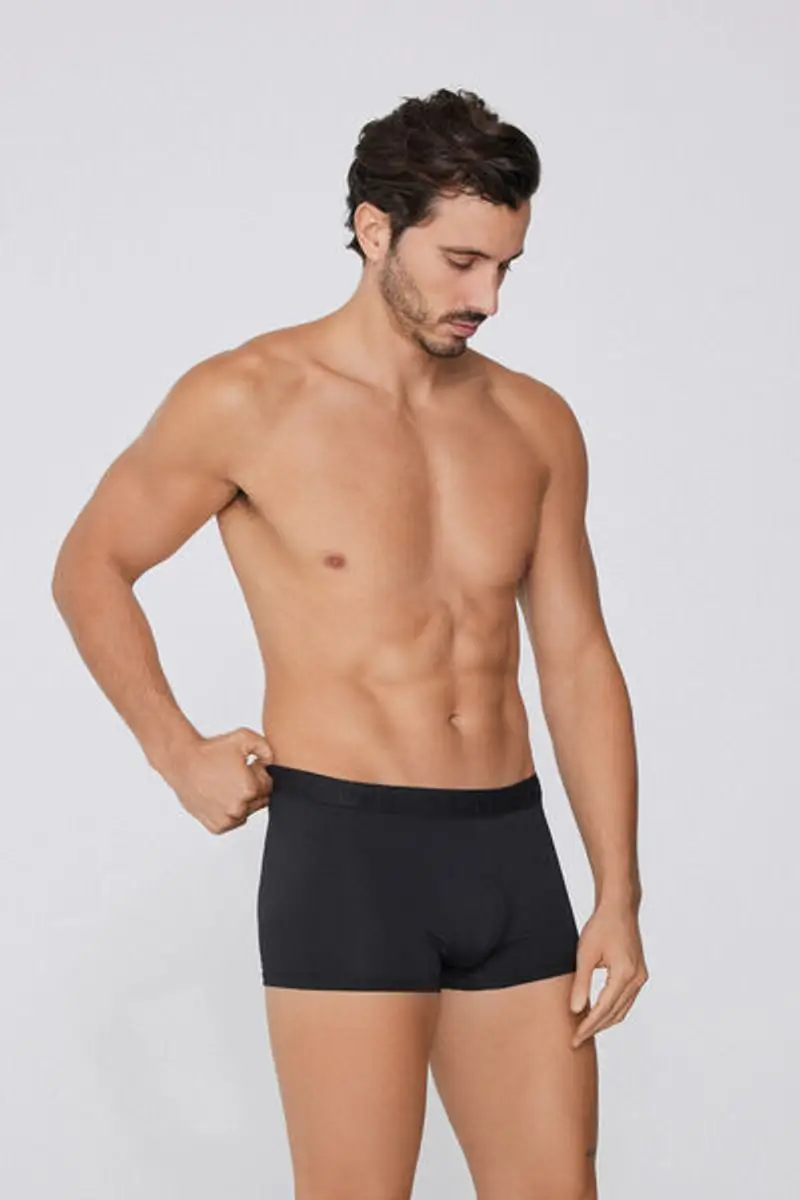 Tezenis Boxer Uomo Nero 1084001 miniatura 3