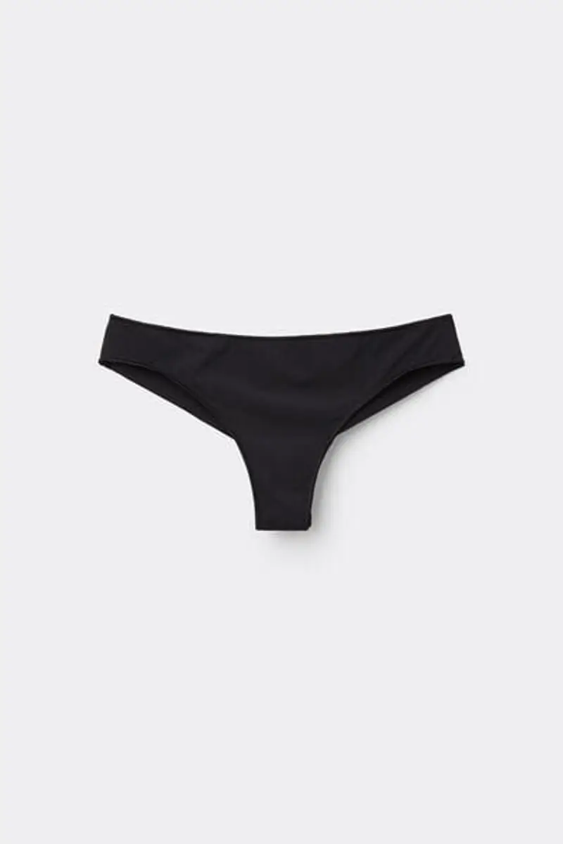 Tezenis Brasiliana in microfibra riciclata Donna Nero Taglia S
