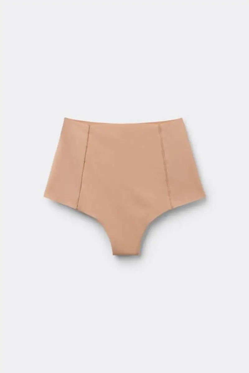 Tezenis Brasiliano Alto Shaping Taglio Vivo Donna Naturale Taglia L