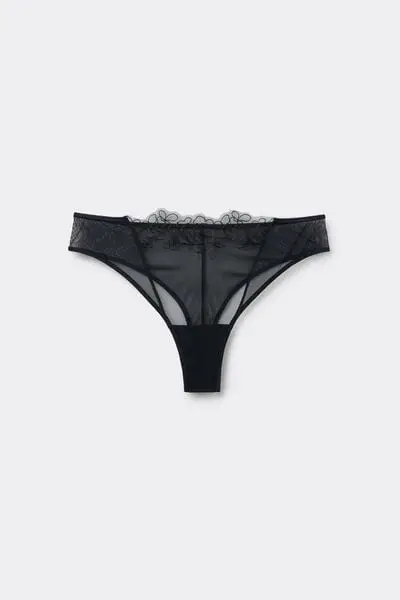 Brasiliano Fleur Noir Donna Nero