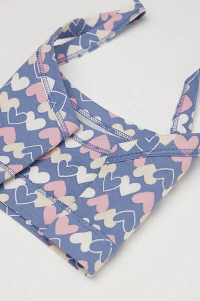 Brassiere Bimba in Cotone Stampato Bambina miniatura 3