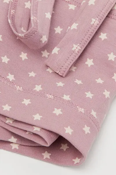 Brassiere Bimba in Cotone Stampato Bambina Rosa miniatura 2