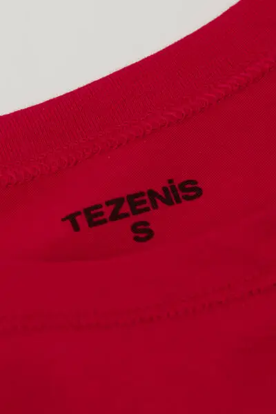 Brassiere in Cotone Basic Bambina Bambina Rosso miniatura 2