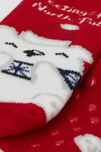 Calzini Antiscivolo Orsetto Bebè Stampa miniatura 2