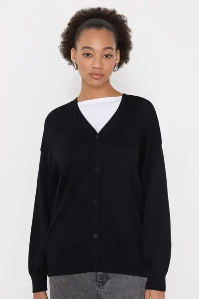Tezenis Cardigan Donna Nero 4223696