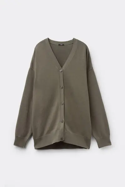 Tezenis Cardigan Donna Verde 4254273 miniatura 2