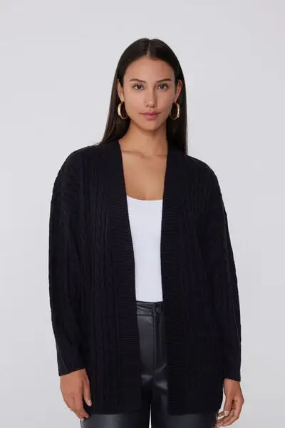 Tezenis Cardigan Donna Nero 4104490
