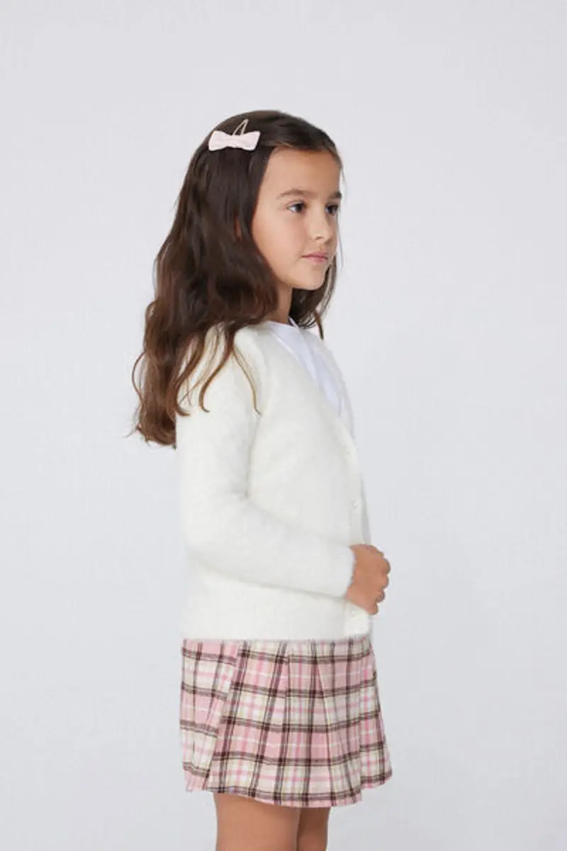 Tezenis Cardigan Bambina Bianco 1998735 miniatura 2