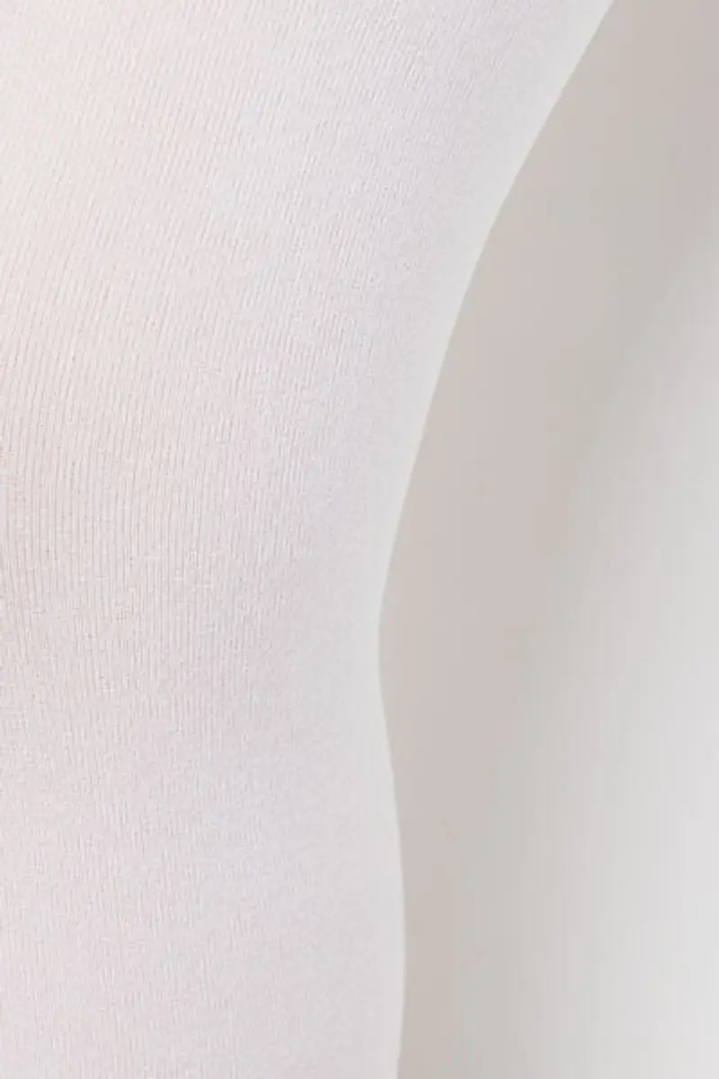 Tezenis Collant Coprente Bimba 50 Denari Bambina Bianco Taglia 2-3 miniatura 2