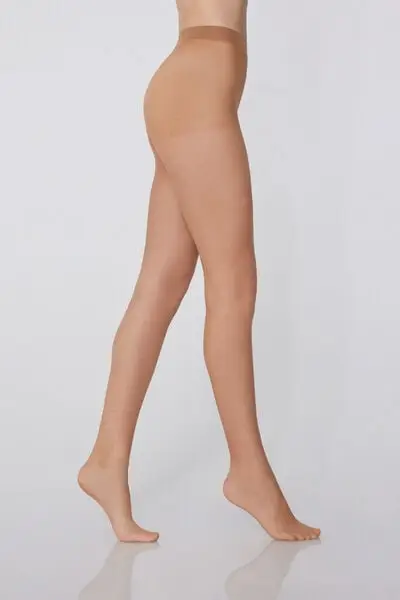 Collant Super Velati 8 Denari Donna Naturale