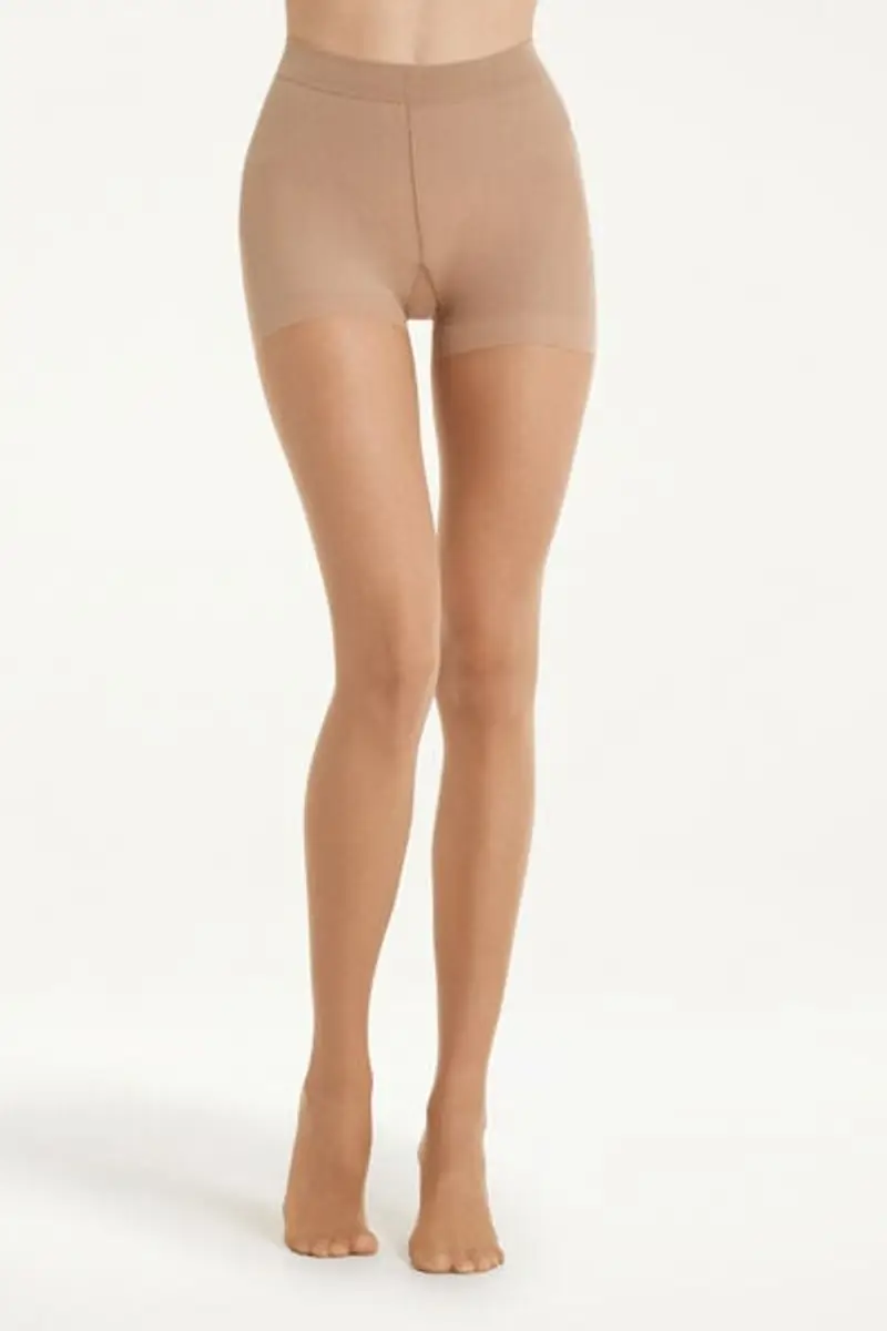 Tezenis Collant Velato Push Up 20 Den Donna Naturale Taglia L