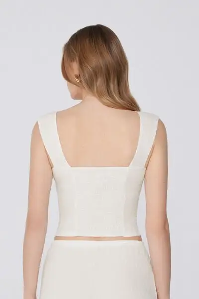 Tezenis Top Donna Bianco 2736548 miniatura 2