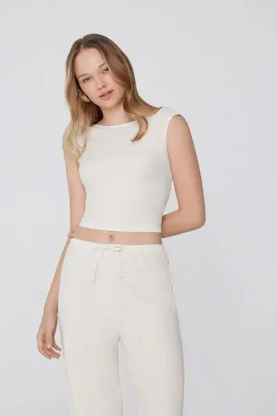 Tezenis Top Donna Bianco 2736548 miniatura 3