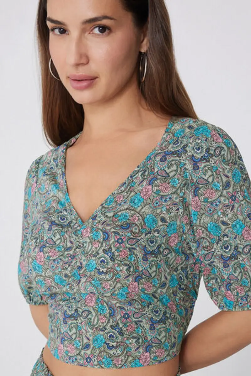 Tezenis Top Donna Azzurro 1083196 miniatura 3