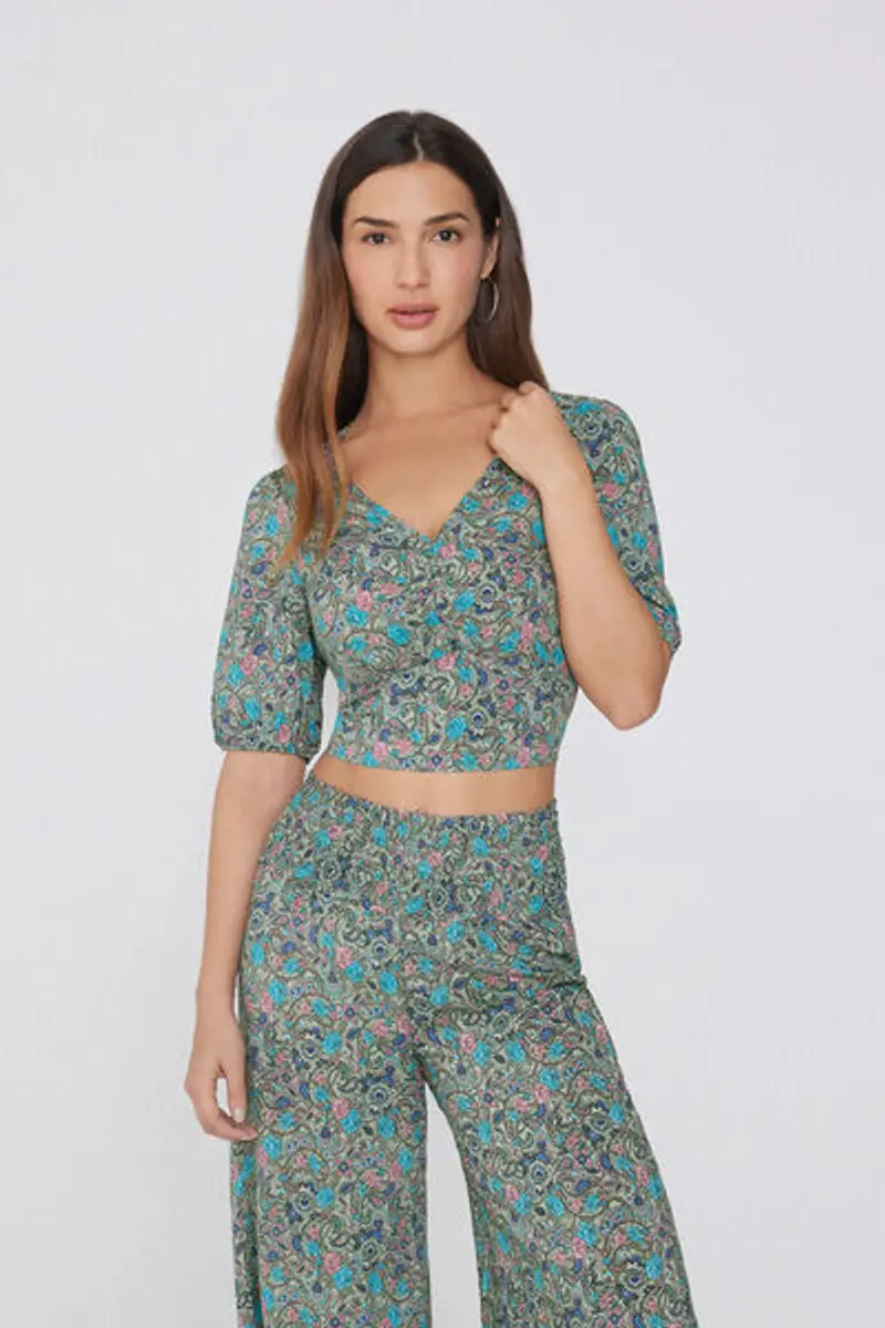 Tezenis Top Donna Azzurro 2017984 miniatura 2