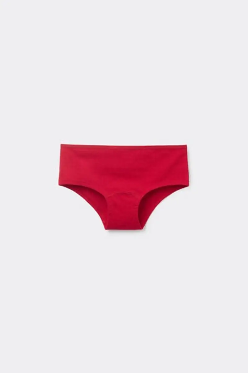 Tezenis Culotte Bambina Cotone Basic Bambina Rosso Taglia 10-11
