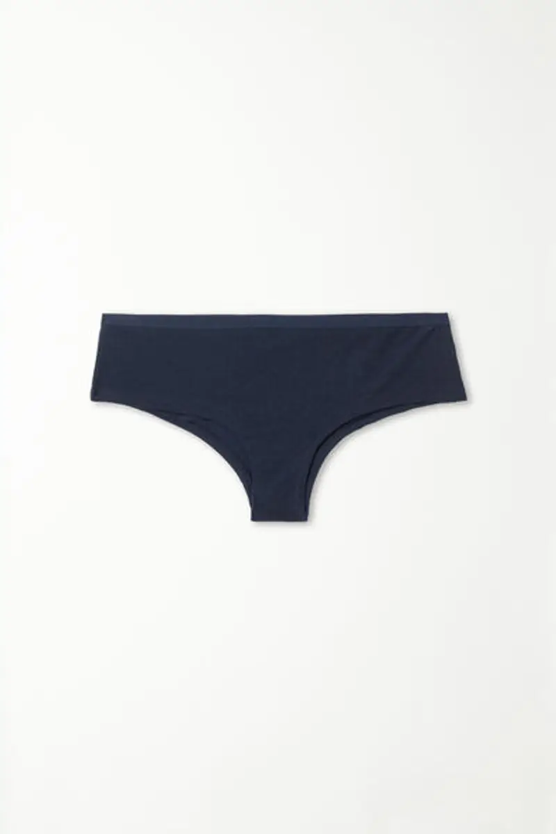 Tezenis Culotte in Cotone Organico Donna Blu Taglia L