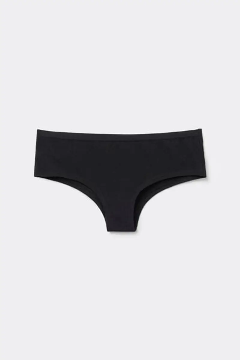 Tezenis Culotte in Cotone Organico Donna Nero Taglia L