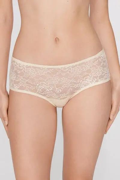 Culotte in Pizzo Riciclato Donna Avorio miniatura 2