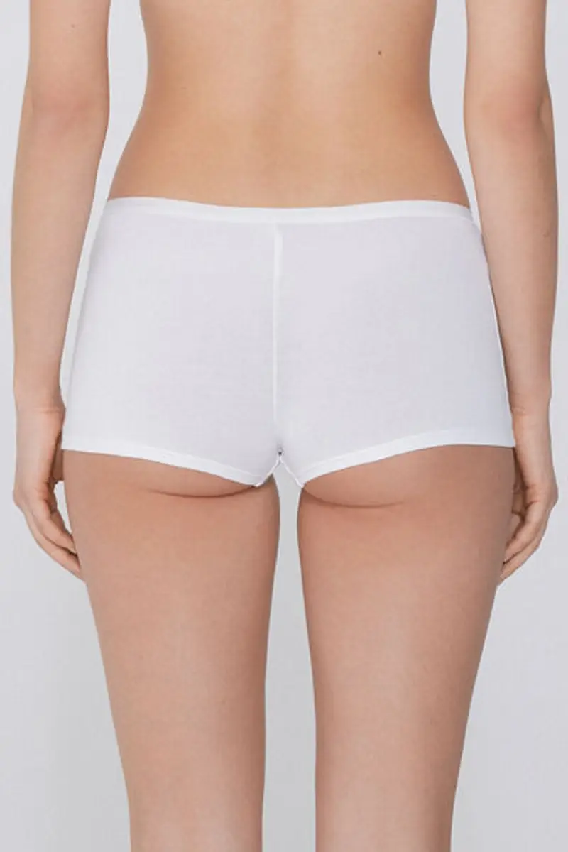 Tezenis Culotte Pantaloncino Cotone Organico Donna Bianco Taglia L miniatura 2