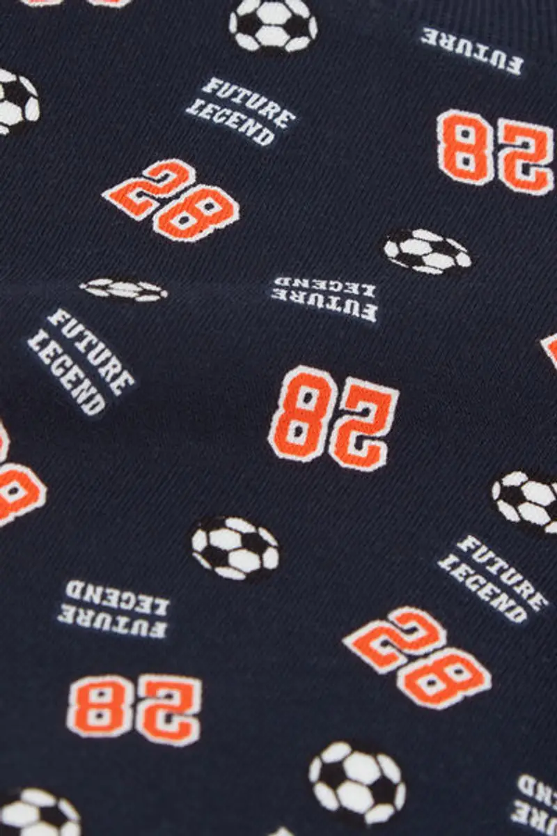 Tezenis Felpa Girocollo Cotone Stampato Baby Blu Taglia 0-3 miniatura 2