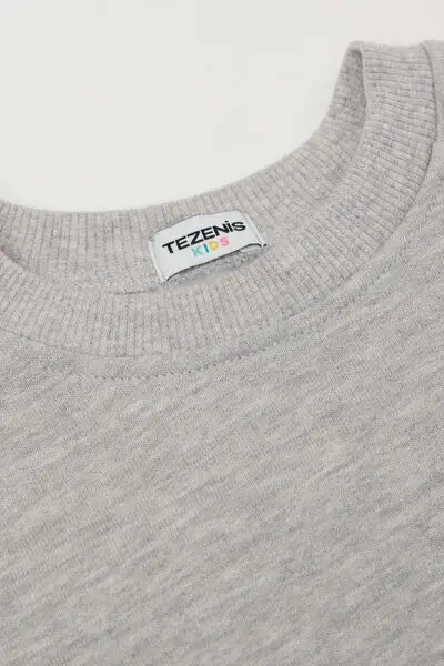 Felpa Pesante Bimbo Girocollo con Stampa Bambino miniatura 2