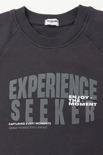 Felpa Pesante con Stampa Bimbi Unisex Unisex miniatura 2