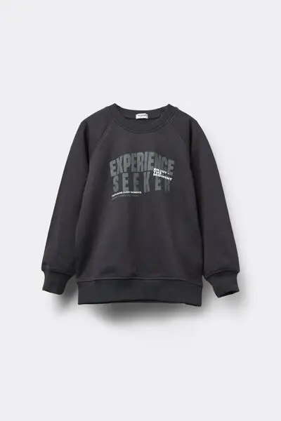 Felpa Pesante con Stampa Bimbi Unisex Unisex