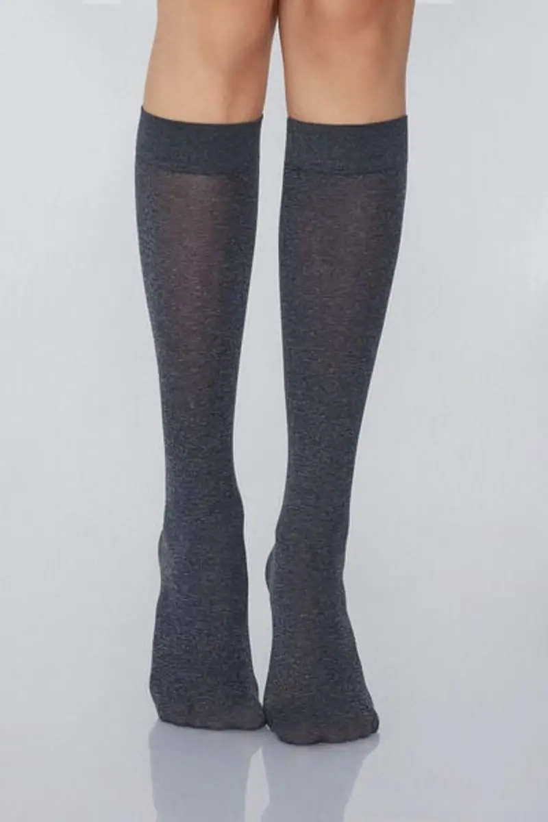 Tezenis Gambaletti in Microfibra Soft 50 Denari Donna Grigio Taglia TU