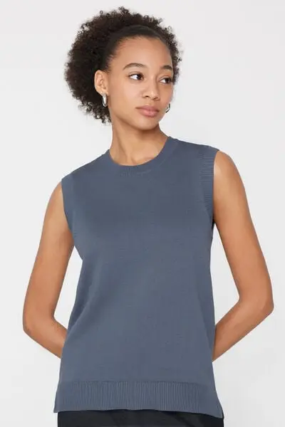 Tezenis Gilet Donna Blu 4223684