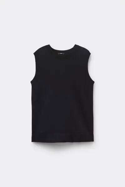 Tezenis Gilet Donna Nero 4223686