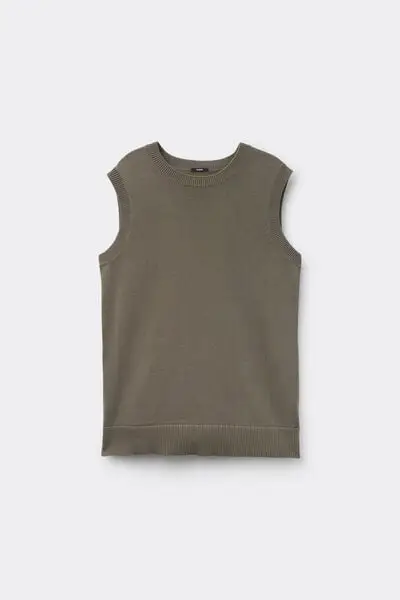 Tezenis Gilet Donna Verde 4223688