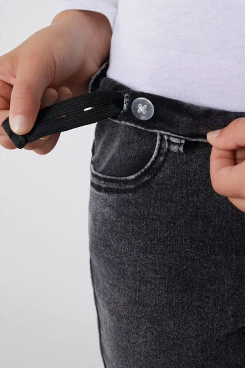 Tezenis Jeans Bambina Nero 1084273 miniatura 3