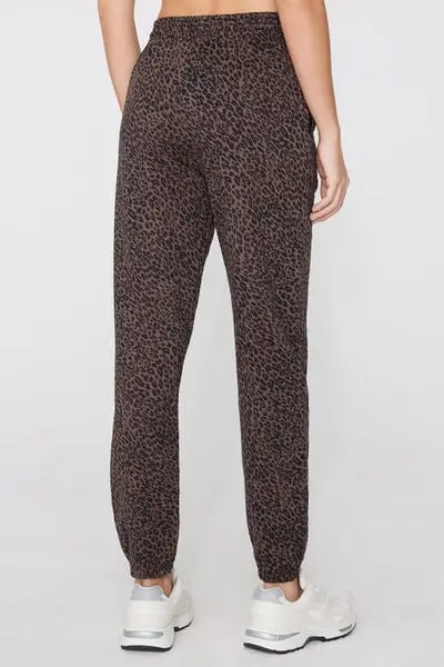 Tezenis Jogger Donna Marrone con Tasca a Filetto miniatura 2