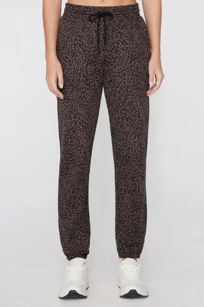 Tezenis Jogger Donna Marrone con Tasca a Filetto