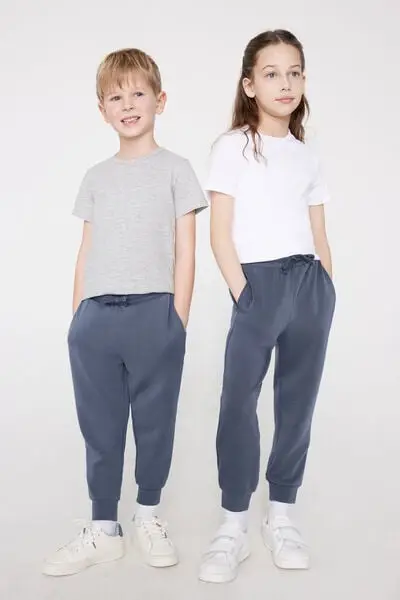 Jogger Soft Touch Bimbi Unisex Unisex Blu