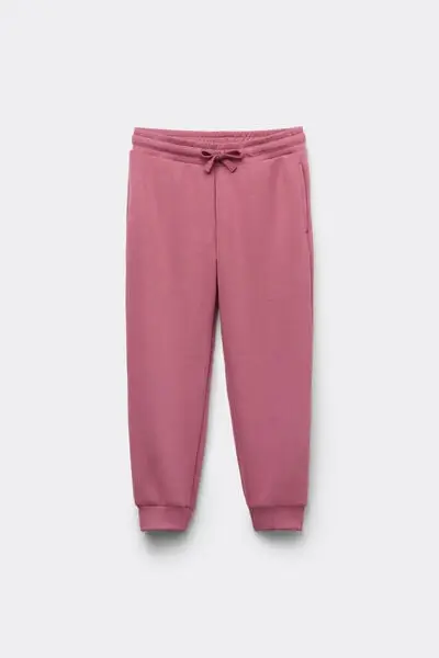 Jogger Soft Touch Bimbi Unisex Unisex Rosa