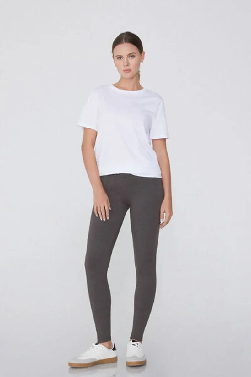 Tezenis Leggings Donna Grigio 1083754 miniatura 2