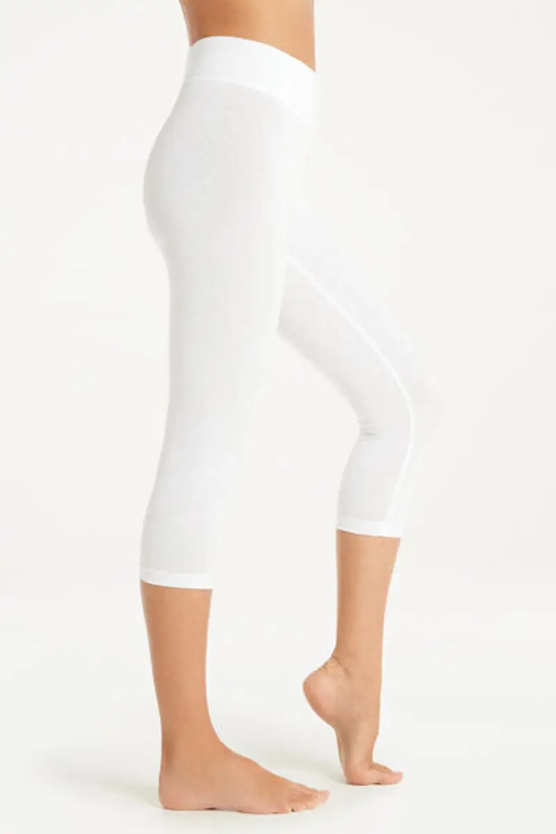 Tezenis Leggings Donna Bianco 1083778 miniatura 3