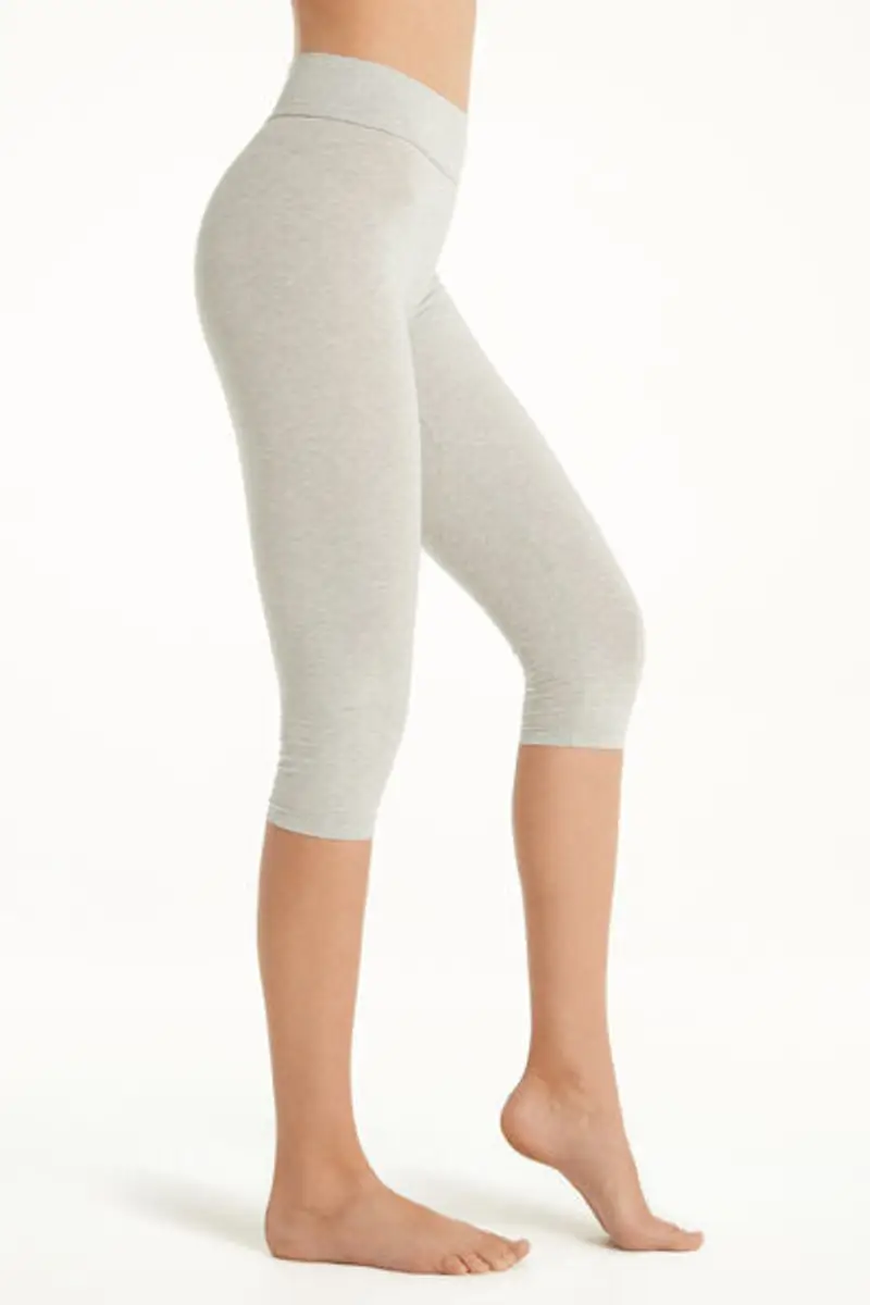 Tezenis Leggings Donna Grigio 1083780 miniatura 3